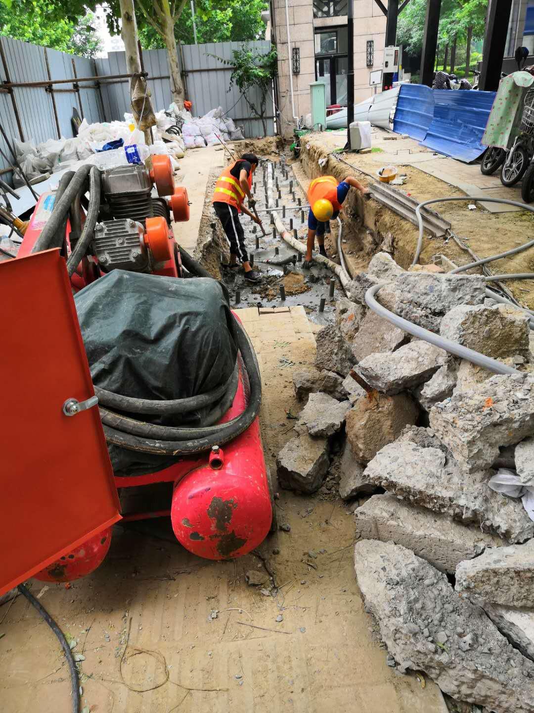饶阳地基加固解决房子的地基下沉问题